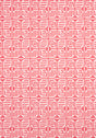 Thibaut LABYRINTH VELVET Coral Fabric