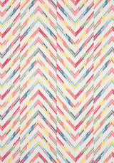 Thibaut HAMILTON EMBROIDERY Multi on Cream Fabric