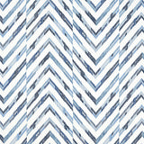 Thibaut Hamilton Embroidery Blue And White Fabric