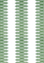 Thibaut NOLA STRIPE EMBROIDERY Green Fabric
