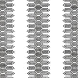 Thibaut Nola Stripe Embroidery Black Fabric