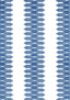 Thibaut NOLA STRIPE EMBROIDERY Navy Fabric