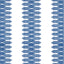Thibaut Nola Stripe Embroidery Navy Fabric