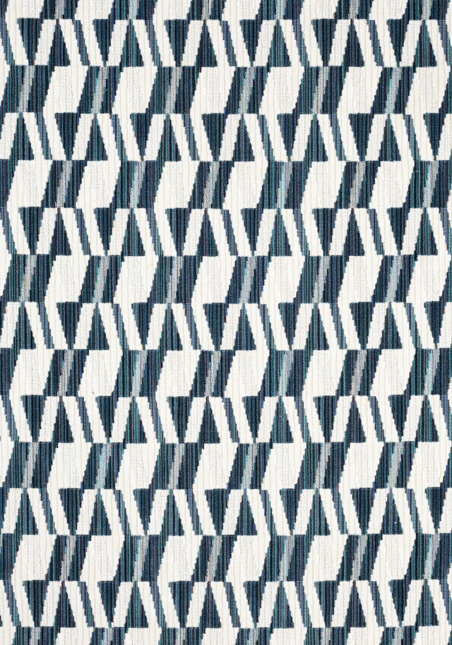 Thibaut BOSSA NOVA VELVET Peacock Fabric