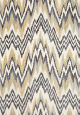 Thibaut RHYTHM VELVET Grain and Charcoal Fabric