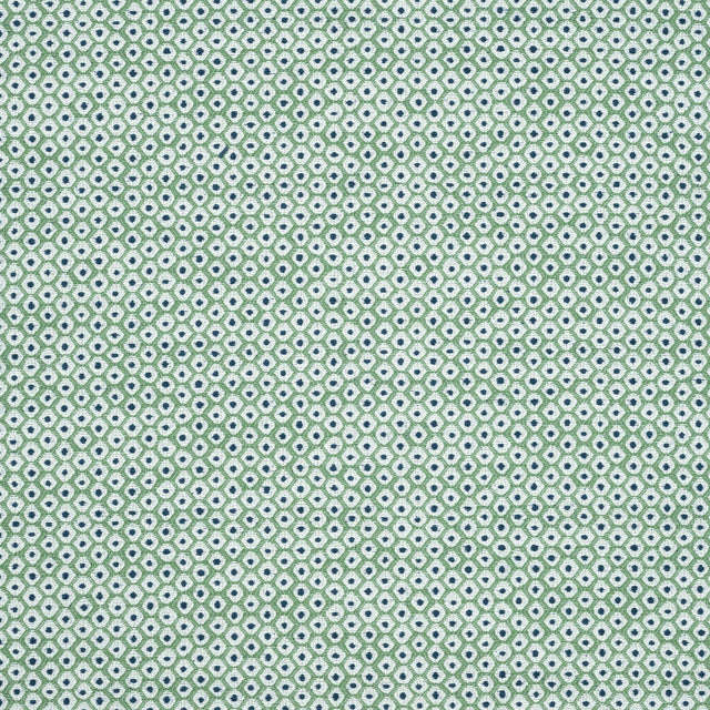 Thibaut Pixie Kelly Green And Marine Fabric