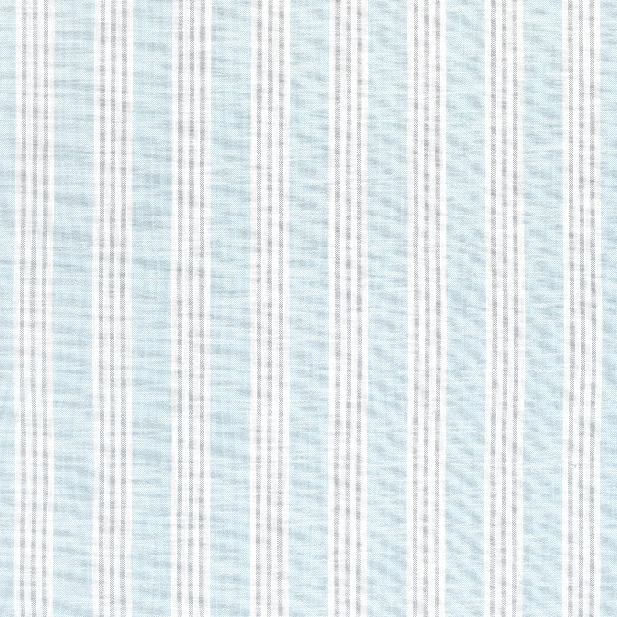 Thibaut Southport Stripe Seafoam And Grey Fabric