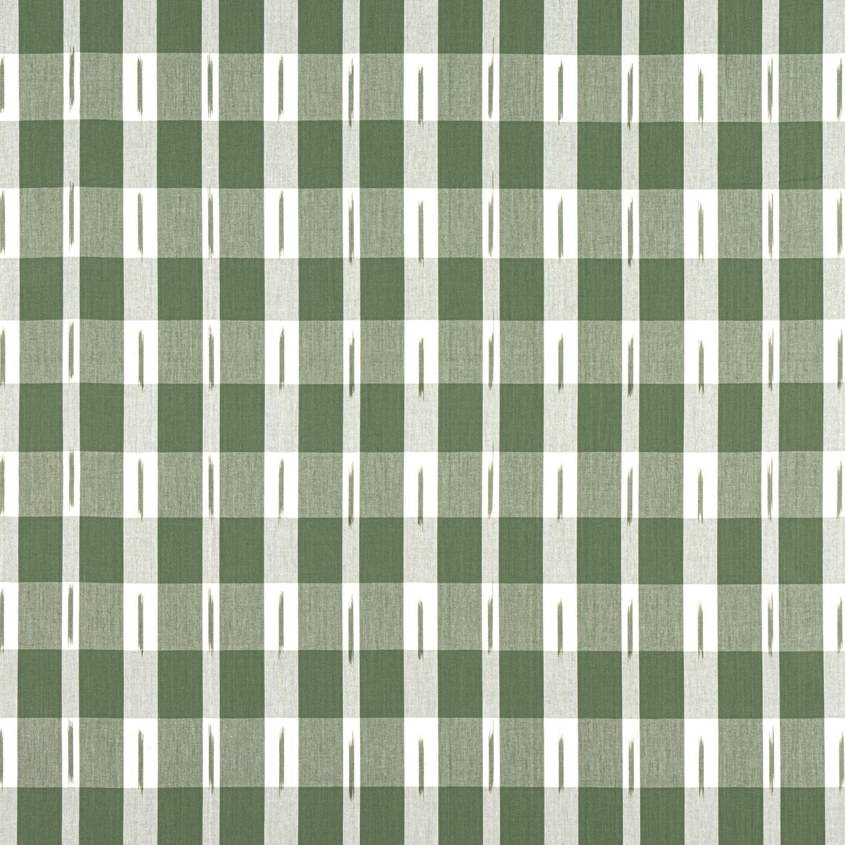 Thibaut ELLASTONE CHECK Green Fabric