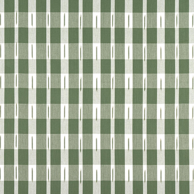 Thibaut ELLASTONE CHECK Green Fabric