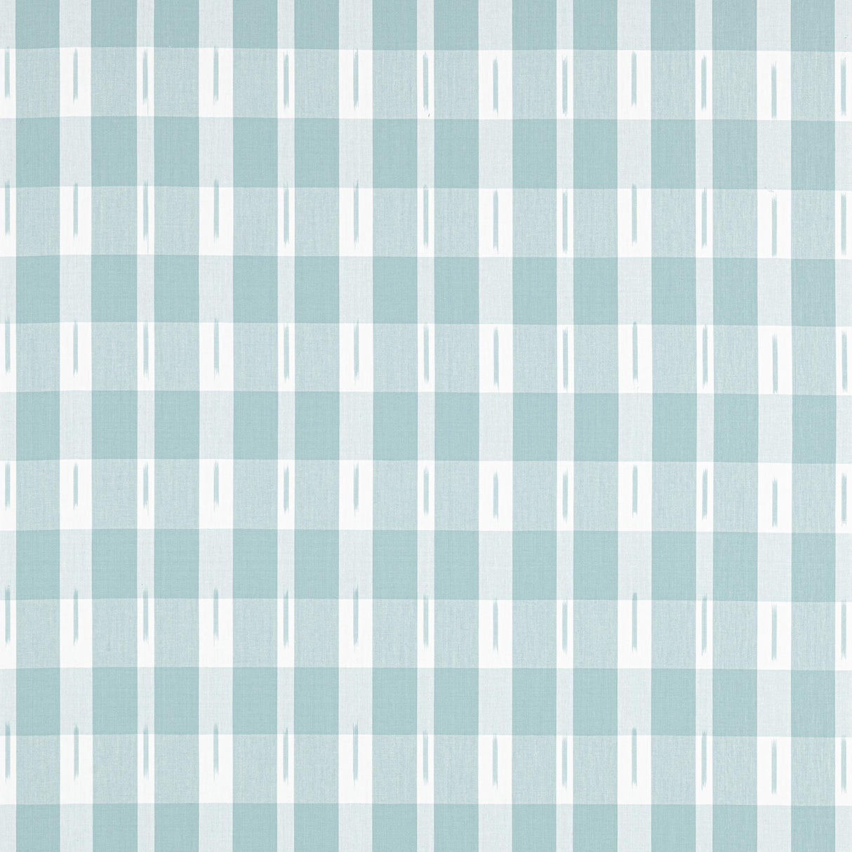 Thibaut ELLASTONE CHECK Seaglass Fabric