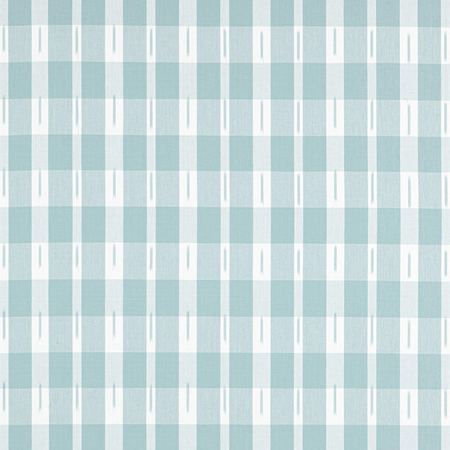 Thibaut ELLASTONE CHECK Seaglass Fabric
