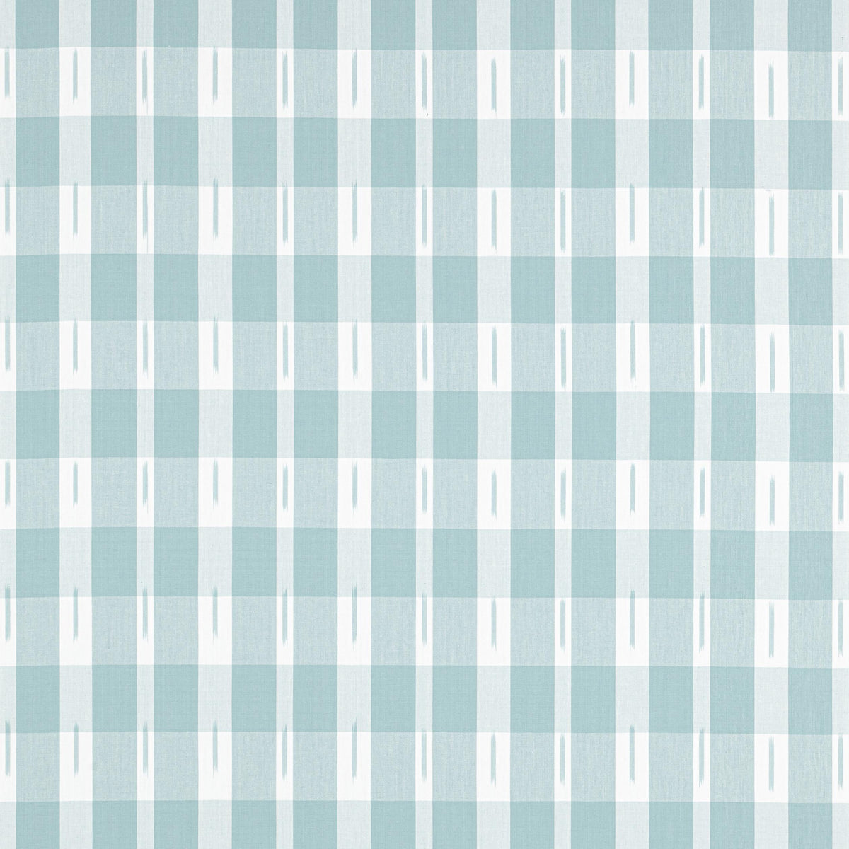 Thibaut Ellastone Check Seaglass Fabric