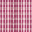Thibaut ELLASTONE CHECK Raspberry Fabric