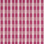 Thibaut ELLASTONE CHECK Raspberry Fabric