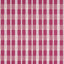 Thibaut Ellastone Check Raspberry Fabric