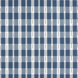 Thibaut ELLASTONE CHECK Navy Fabric