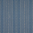 Thibaut CHARTER STRIPE EMBROIDERY Navy Fabric