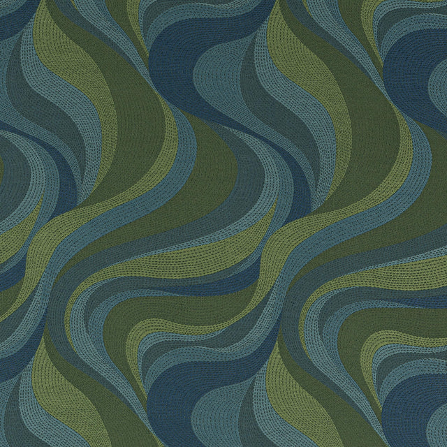 Thibaut Passage Woven Lagoon Fabric