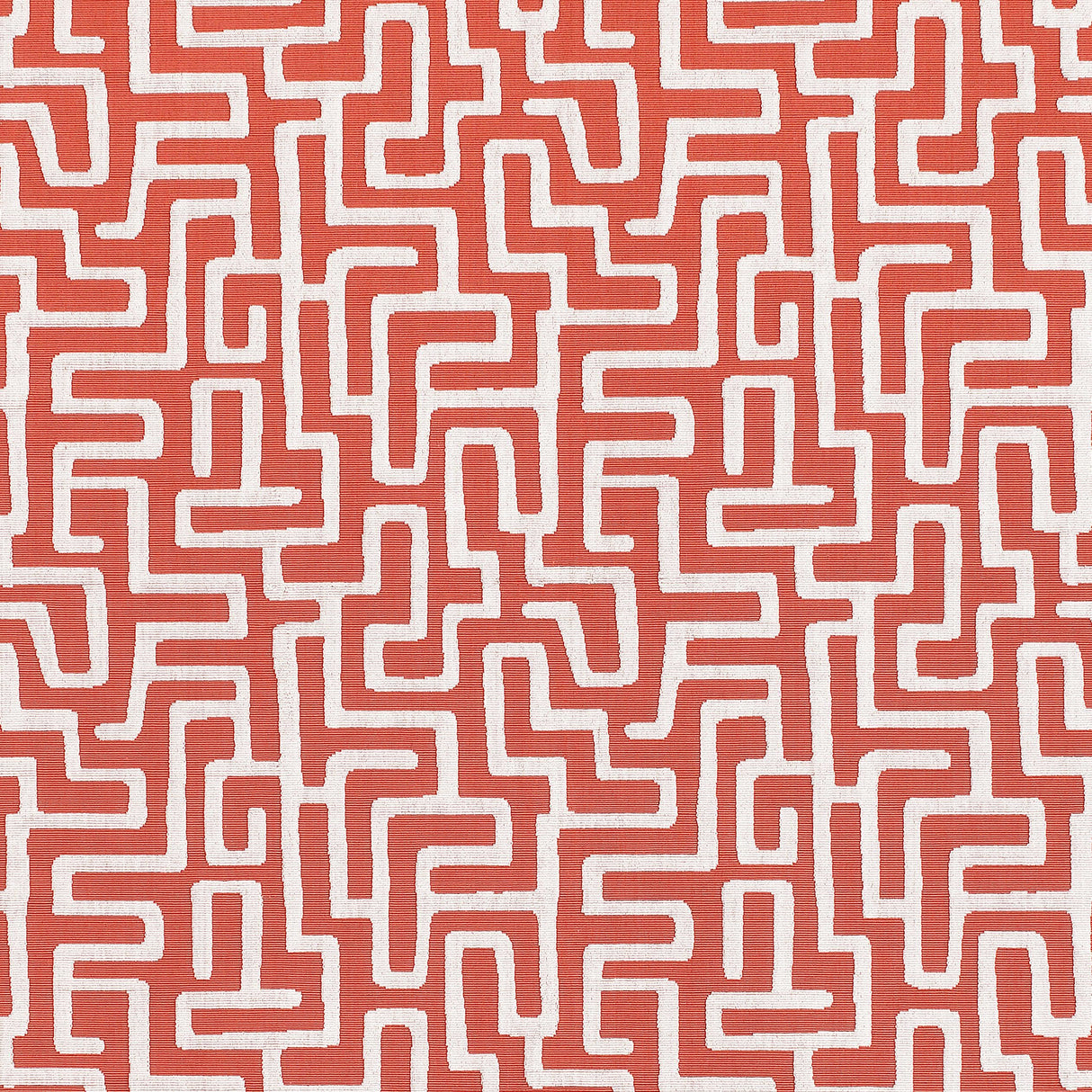 Thibaut Terrace Lane Coral Fabric