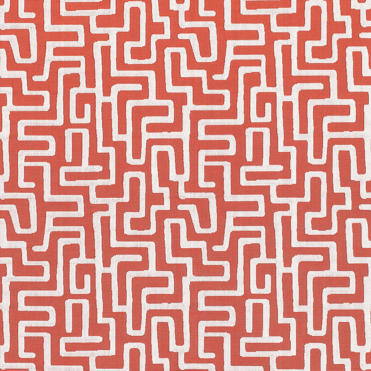 Thibaut Terrace Lane Coral Fabric
