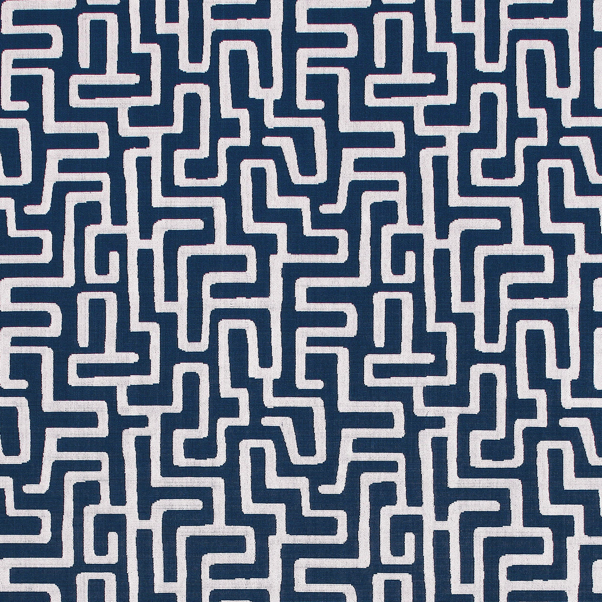 Thibaut Terrace Lane Navy Fabric