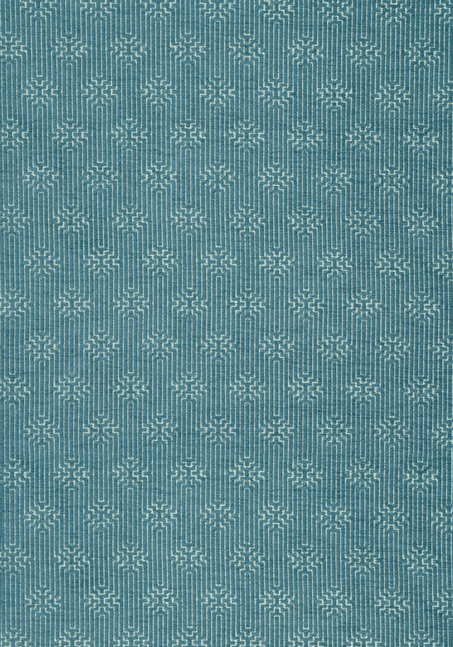 Thibaut CRETE Peacock Fabric