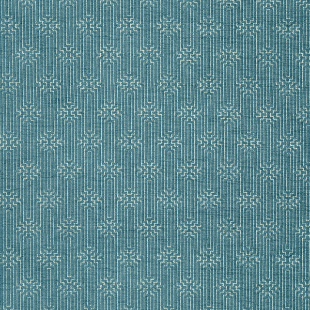 Thibaut Crete Peacock Fabric