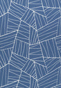 Thibaut JORDAN Royal Blue Fabric