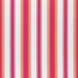 Thibaut Samba Stripe Magenta And Coral Fabric
