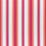 Thibaut Samba Stripe Magenta And Coral Fabric