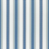Thibaut Samba Stripe Navy And Nickel Fabric