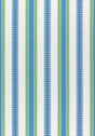 Thibaut SAMBA STRIPE Royal Blue and Green Fabric