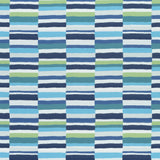 Thibaut Carnivale Blue And Green Fabric