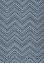 Thibaut MONTI CHEVRON Navy Fabric