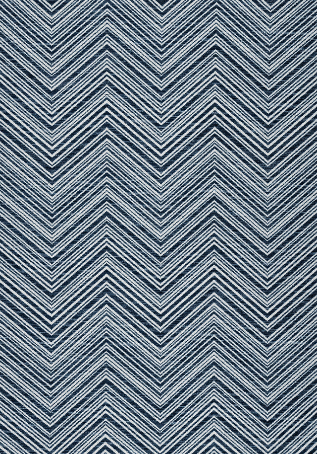 Thibaut MONTI CHEVRON Navy Fabric