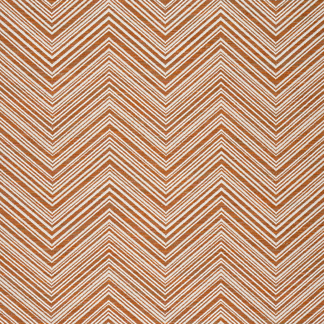 Thibaut Monti Chevron Copper Fabric