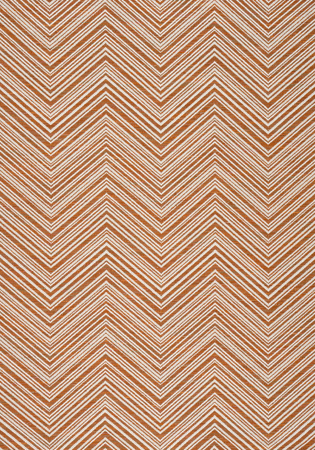 Thibaut MONTI CHEVRON Copper Fabric
