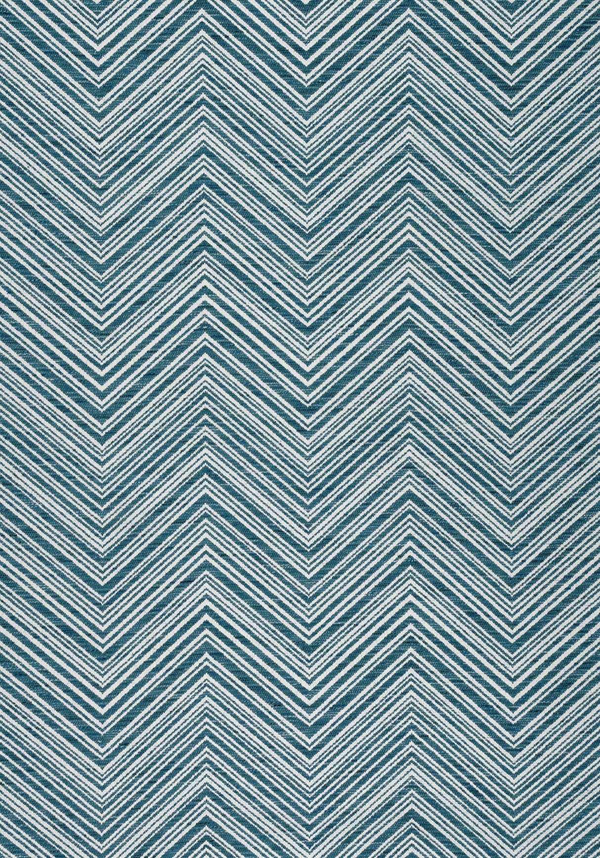 Thibaut MONTI CHEVRON Indigo Fabric