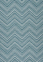 Thibaut MONTI CHEVRON Indigo Fabric