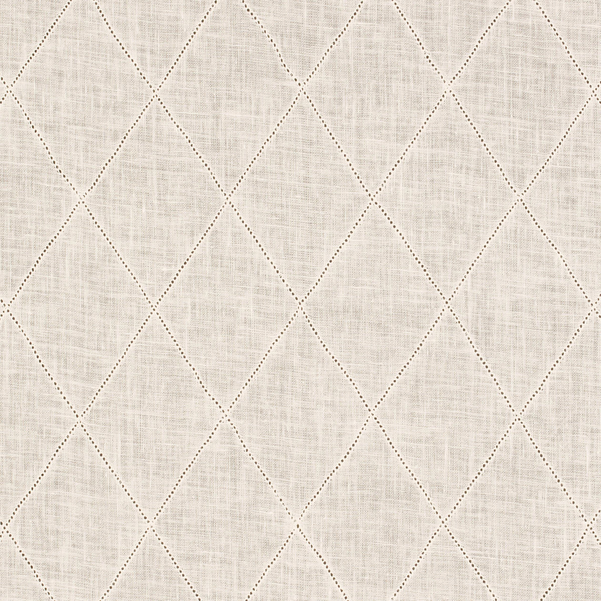 Thibaut Claremont Trellis Ivory Fabric