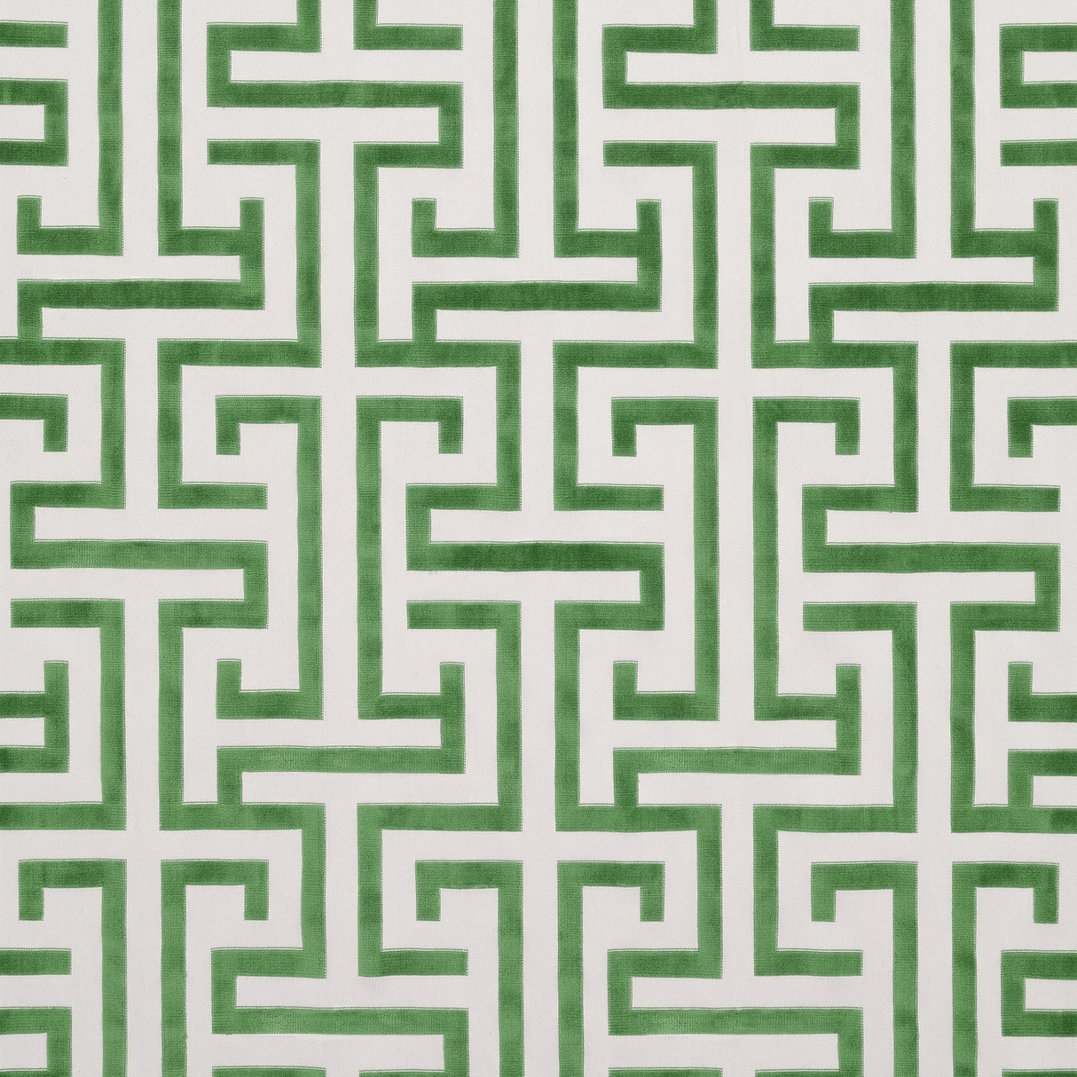 Thibaut Ming Trail Green Fabric