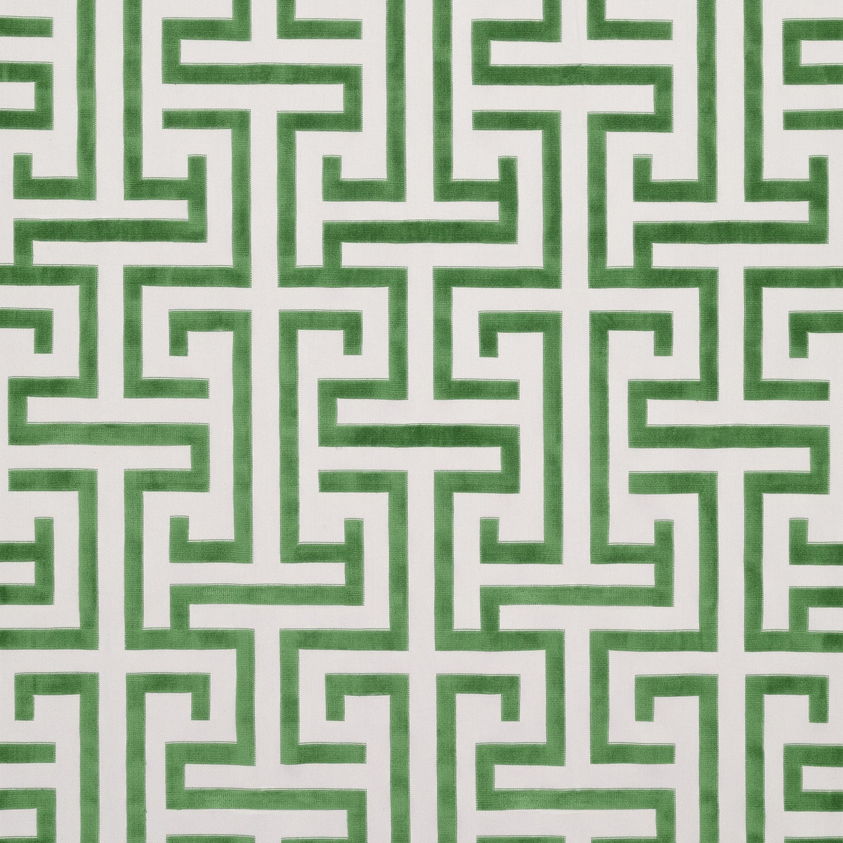 Thibaut Ming Trail Green Fabric