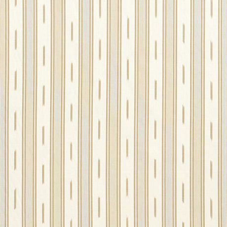Thibaut ODESHIA STRIPE Camel Fabric