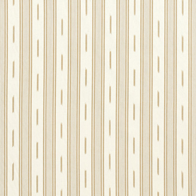 Thibaut Odeshia Stripe Camel Fabric