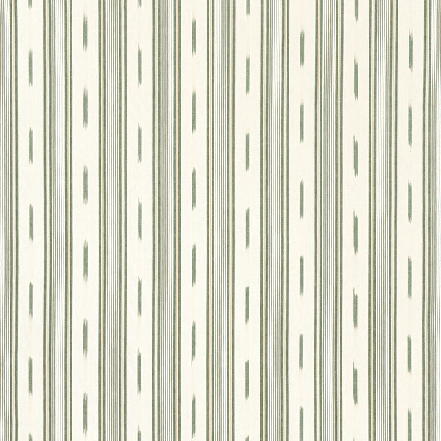 Thibaut Odeshia Stripe Spruce Fabric