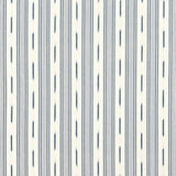 Thibaut ODESHIA STRIPE Navy Fabric