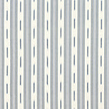 Thibaut Odeshia Stripe Navy Fabric