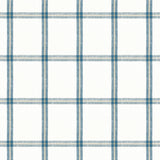 Thibaut HUNTINGTON PLAID Navy Fabric