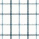 Thibaut Huntington Plaid Navy Fabric