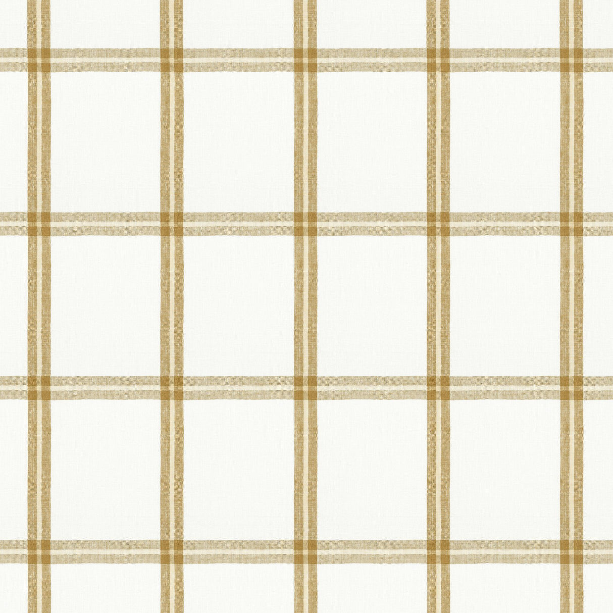 Thibaut HUNTINGTON PLAID Camel Fabric